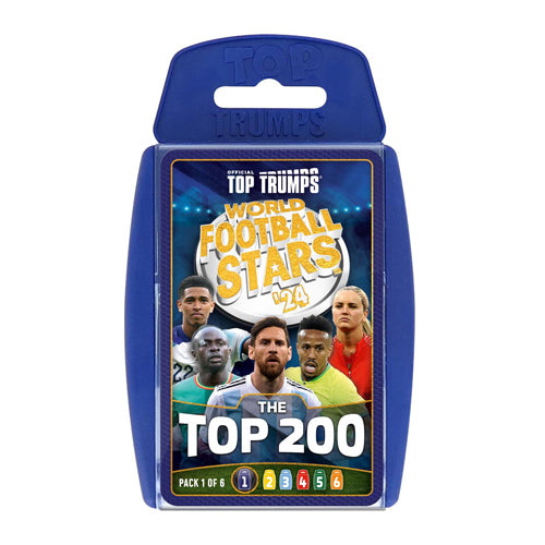 World Football Stars Top 200 Top Trumps - Pack 1