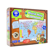 World Map Puzzle & Poster