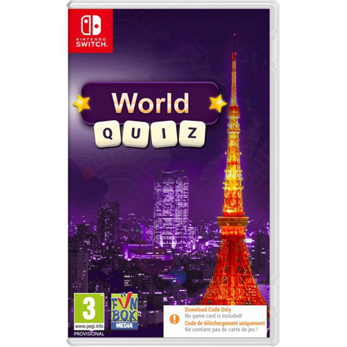 World Quiz - Nintendo Switch (Code In Box)