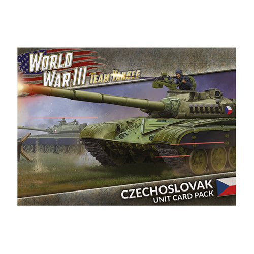 World War III: Czechoslovakian Unit Cards (36 Cards)