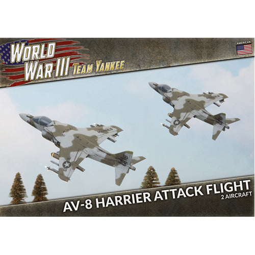 World War III: Team Yankee - AV-8 Harrier Attack Flight (x2 Plastic)