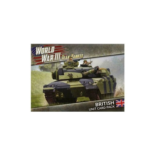 World War III: Team Yankee British Unit Card Pack