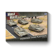 World War III: Team Yankee Merkava Tank Platoon (WWIII x5 Plastic)
