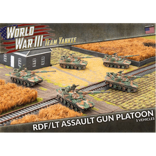 World War III: Team Yankee - RDF/LT Assault Gun Platoon (x5)