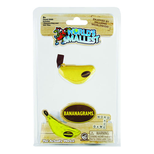 World's Smallest - Bananagrams