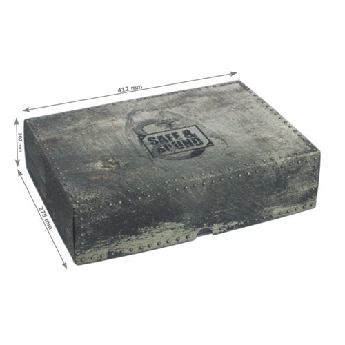 XL Box with two 40mm deep raster foam trays