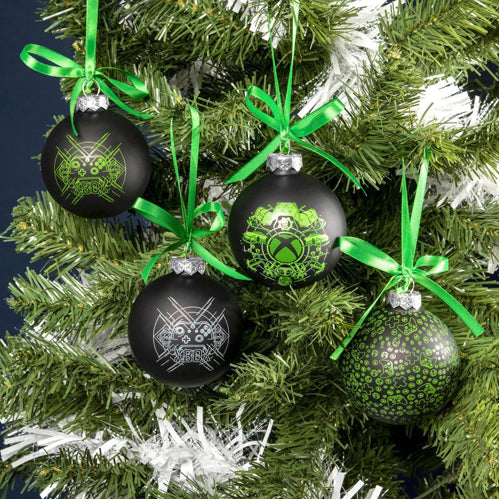 Xbox Glass Christmas Ornaments (deleted)