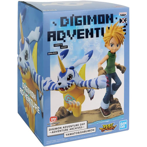 Yamato & Gabumon Digimon Adventure DXF Figurine