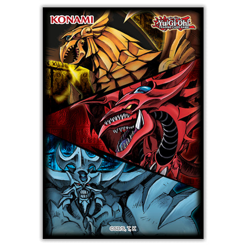 Yu-Gi-Oh! - Slifer, Obelisk & Ra Sleeves 50 Pack