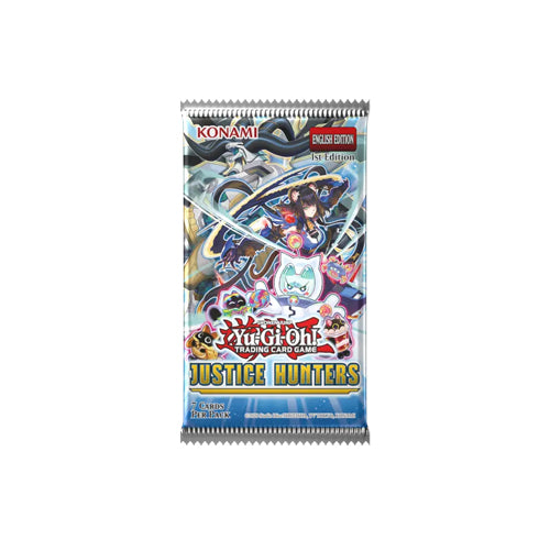 justice hunter booster box Yu-Gi-Oh! Hunters Pack Condition:NM+ spills or allowing you to Yu Gi Oh! Duel