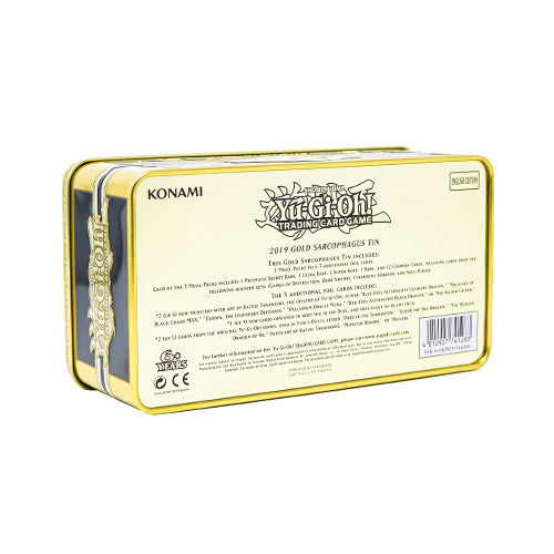 Yugioh 2019 Gold Sarcophagus Tin