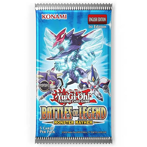 Yugioh: Battles of Legend - Monster Mayhem - Booster Pack