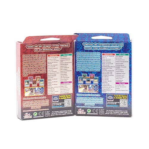 Yugioh: Egyptian God Decks - Obelisk/Slifer 2 Set - Zatu Games