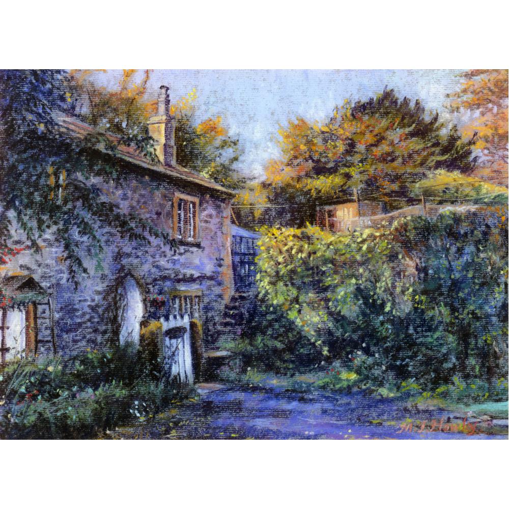 Cottages In Autumn Puzzle (1000 Pieces)