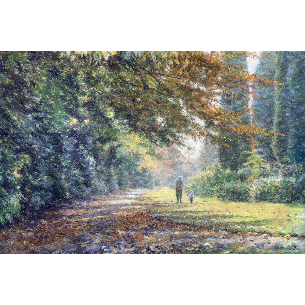 An Autumn Stroll Puzzle (1000 Pieces)