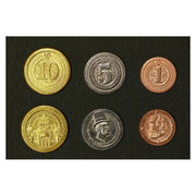 Metal Industrial Coins Set (50 Pieces)