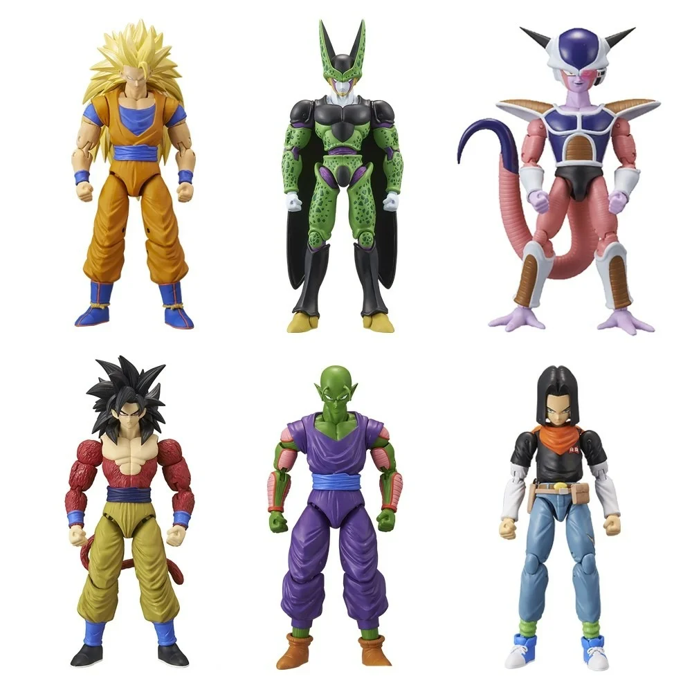 Dragon Stars Poseable Figure: SS 4 Goku, Frieza 1st Storm, Piccolo Assorted (One Supplied)
