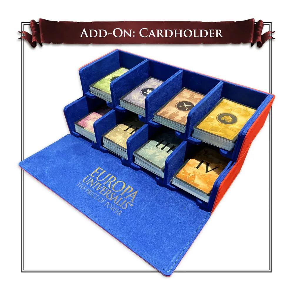 Europa Universalis: The Price of Power - Cardholder with Dice Tray Lid