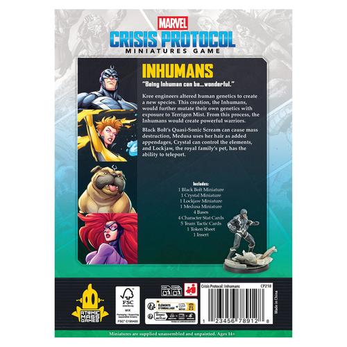 Marvel: Crisis Protocol - Inhumans Affiliation Pack