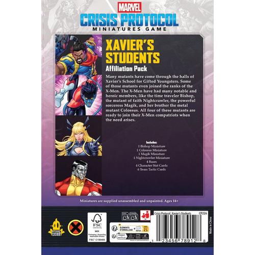 Marvel: Crisis Protocol - Xavier's Students Affiliation Pack