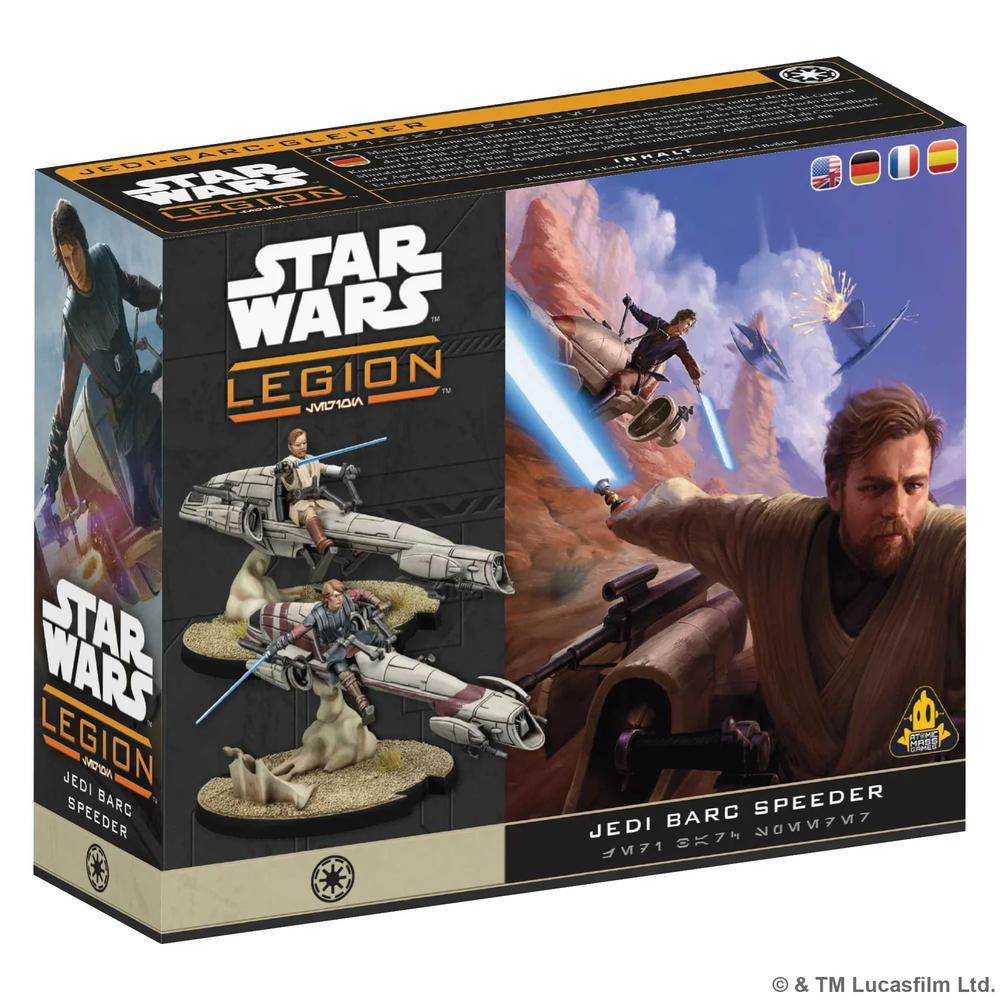 Star Wars: Legion - Jedi General on BARC Speeder