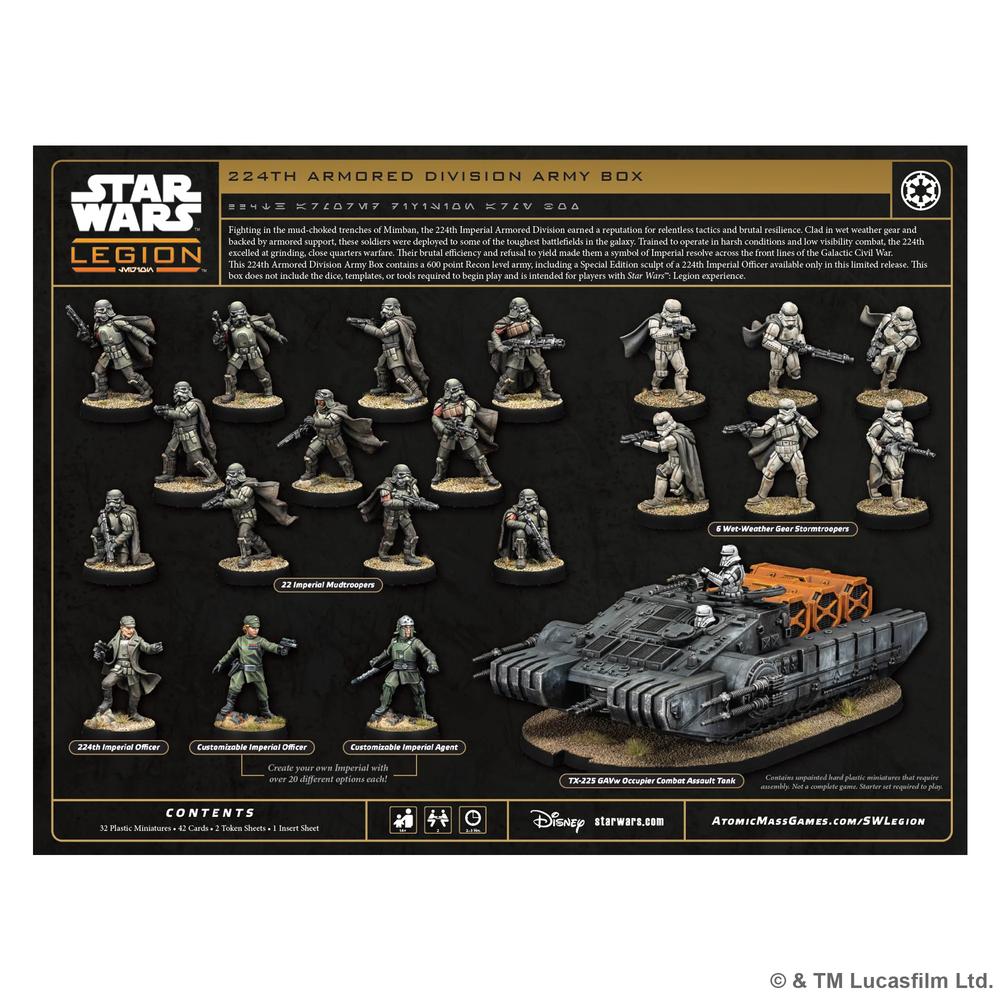 Star Wars: Legion - Mimban 224th Mudtrooper Special Editon Army Box_1