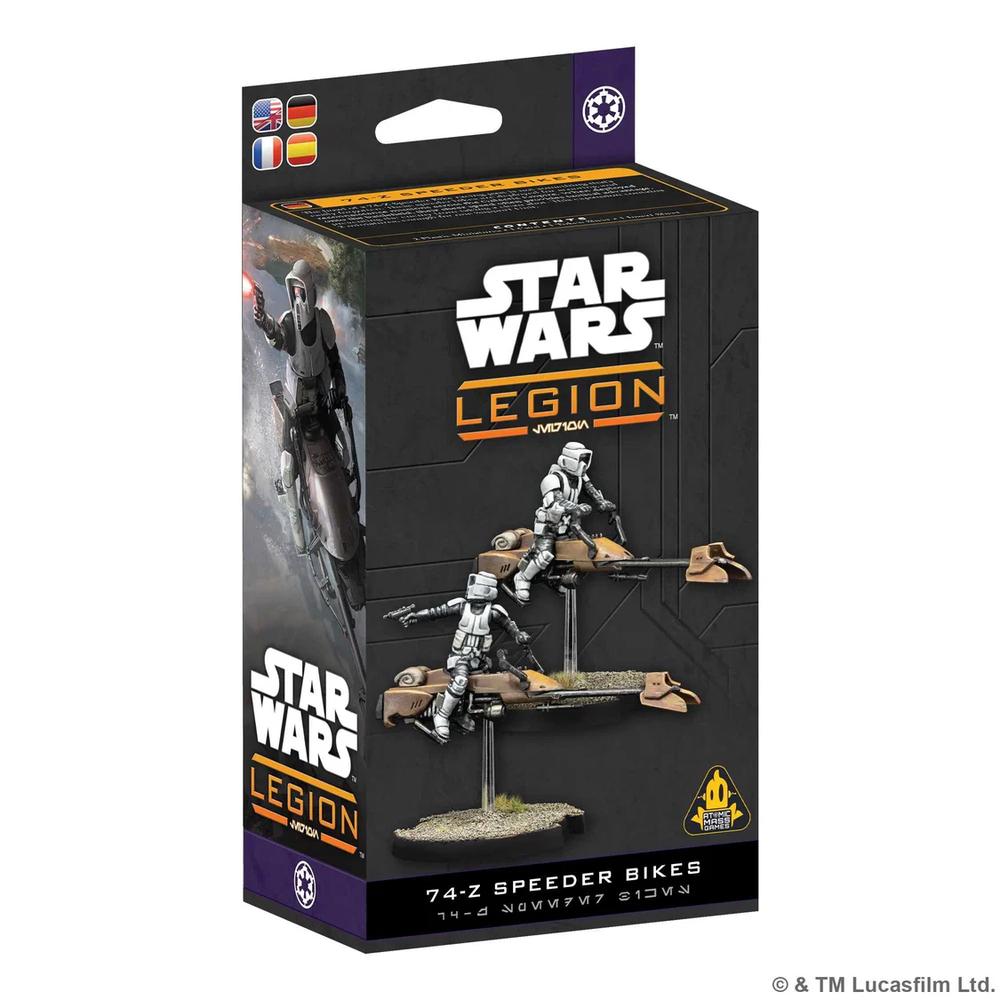 Star Wars : Légion - Extension Unité Motos Speeder 74-Z