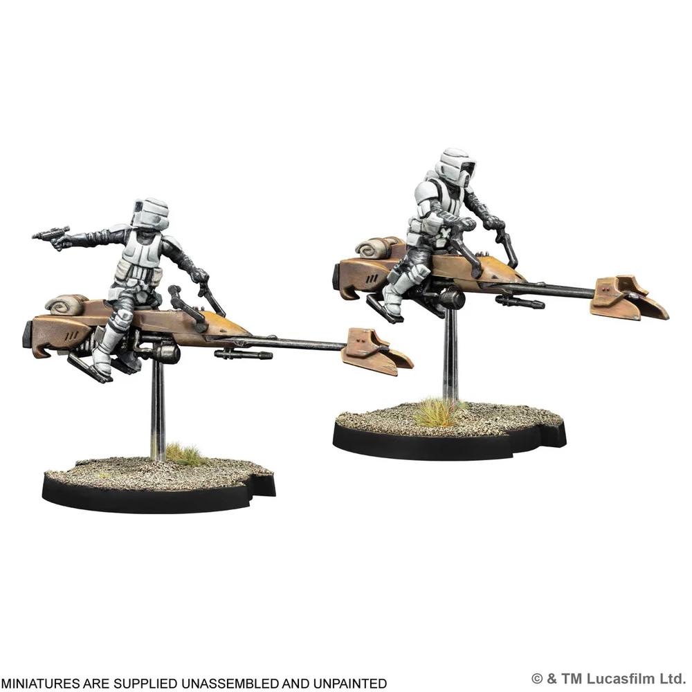 Star Wars : Légion - Extension Unité Motos Speeder 74-Z
