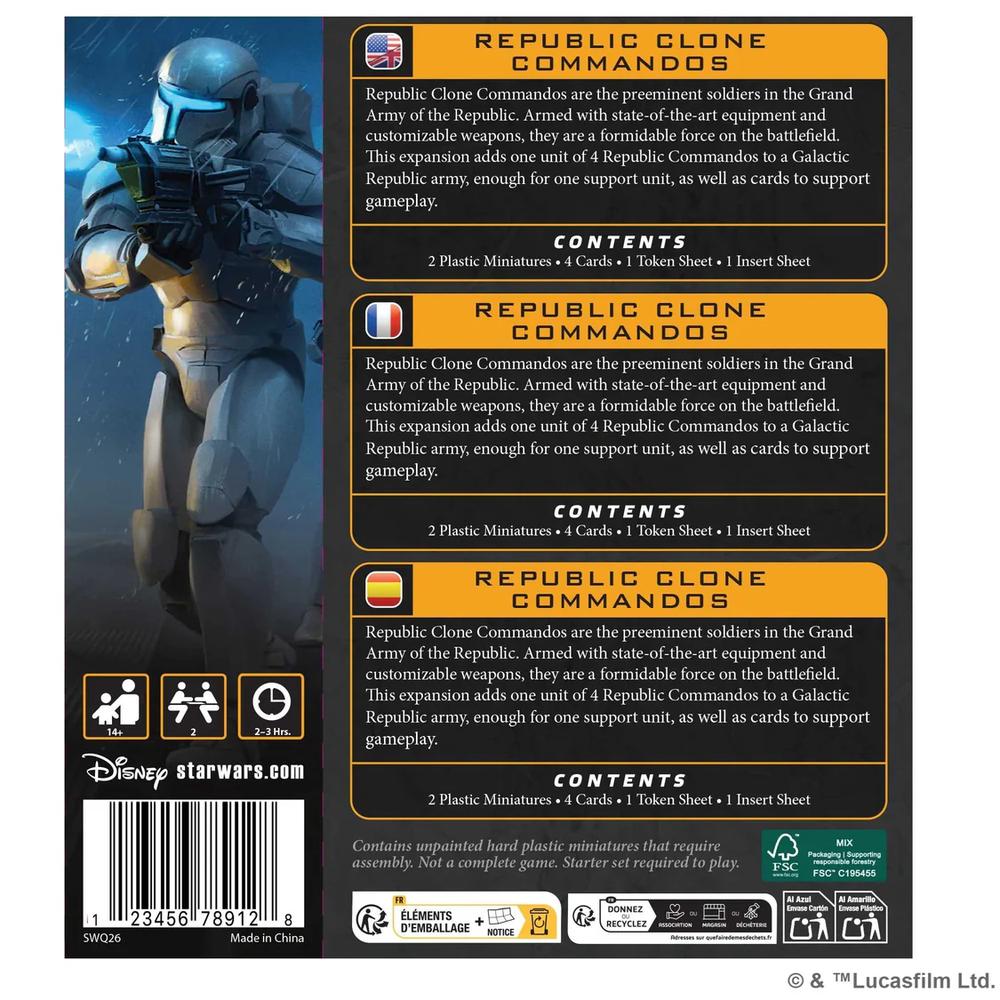 Star Wars: Legion Republic Clone Commandos