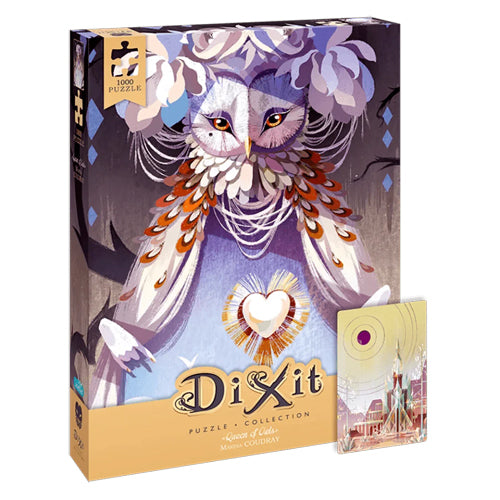 Dixit 1000p Puzzle - Queen of Owls