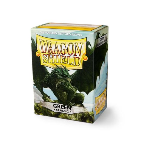 Dragon Shield Classic - Green (100 ct. in box)