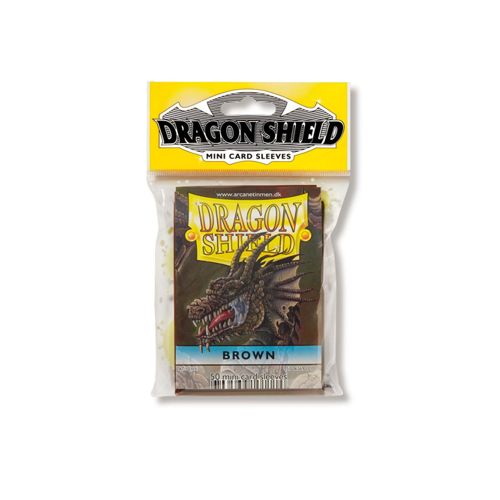 Dragon Shield - Mini (50) - Brown