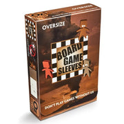 Board Game Sleeves Non Glare- Oversize (fits cards of 82x124mm)
