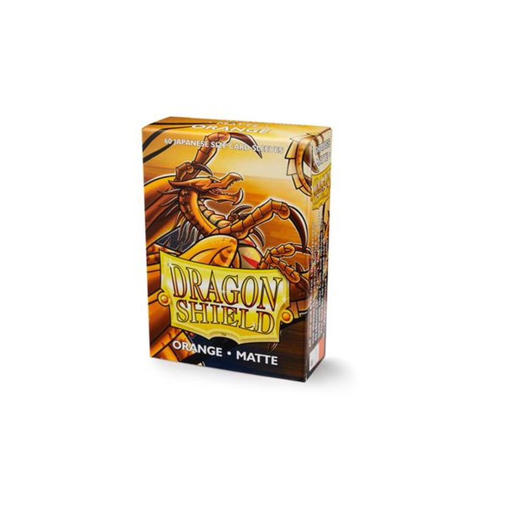 Dragon Shield Matte Japanese size - Orange (60 ct. In box)