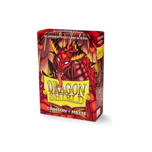 Dragon Shield - Matte Sleeves (60) - Crimson