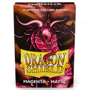 Dragon Shield Matte Japanese Size- Magenta (60 ct.) In Box