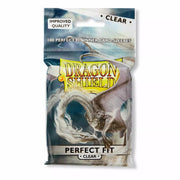 Dragon Shield Perfect Fit Toploaders - Clear/Clear (100 ct. in bag)