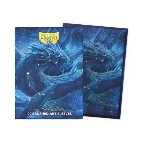 Dragon Shield - Brushed ART Sleeves (100) - Constellations of Arcania - Drasmorx
