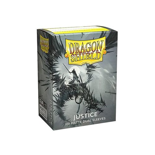 UNIT Dragon Shield Matte Dual Sleeves Standard Size -Justice (100)