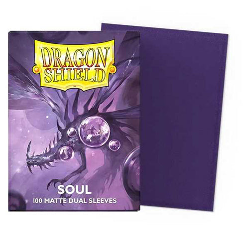 Dragon Shield - Matte Dual Sleeves (100) - Soul | Zatu Games