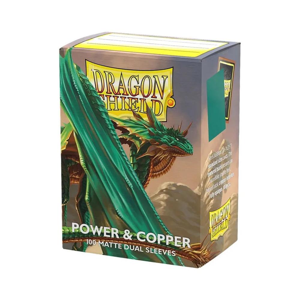 Dragon Shield Matte Dual Standard Sleeves - Power & Copper (100 ct.)