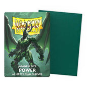 Dragon Shield - Matte Dual Sleeves (60) - Japanese size - Power