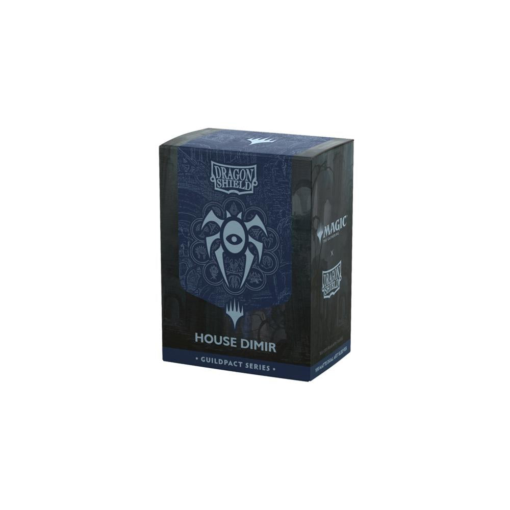 mtg dimir card sleeves Dragon Shield Magic: The Gathering Matte Dual Art Sleeves: Guildpact Series - House Dimir (100ct.)