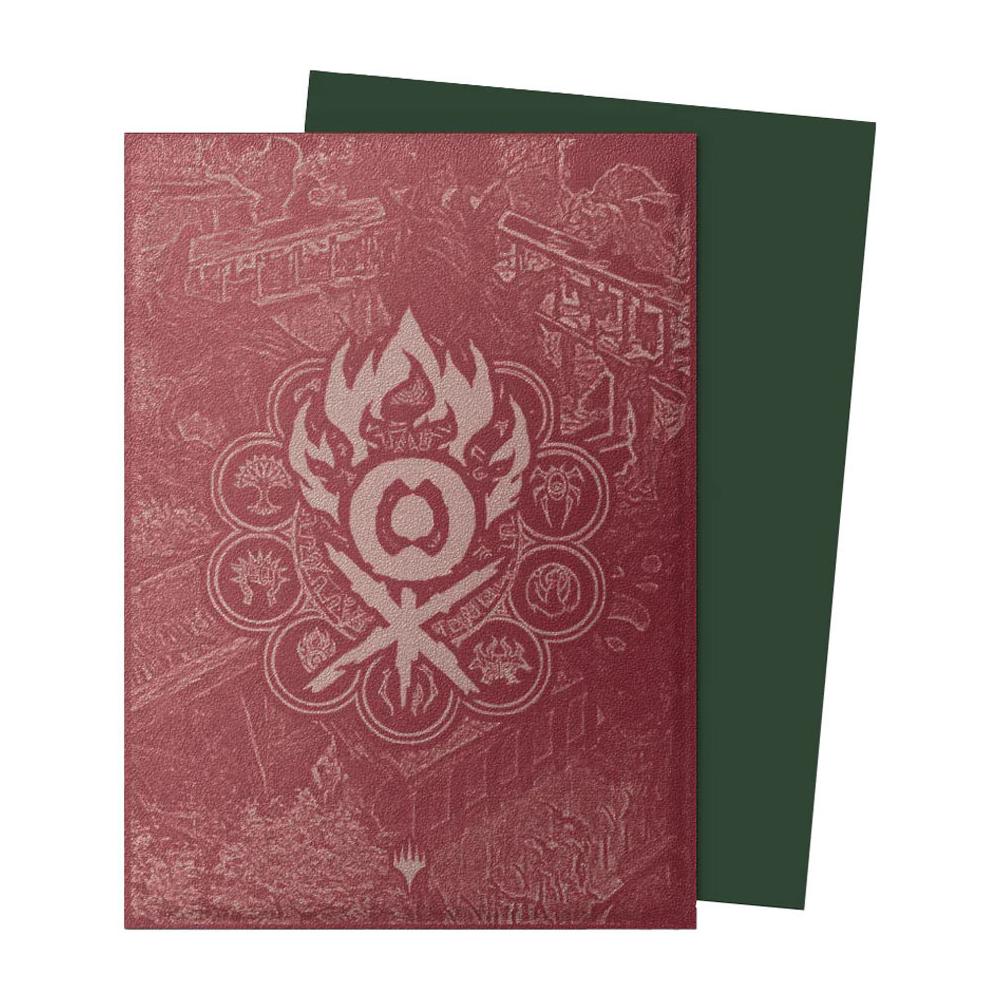 Dragon Shield Magic: The Gathering Matte Dual Art Sleeves: Guildpact Series - Gruul Clans (100ct.)