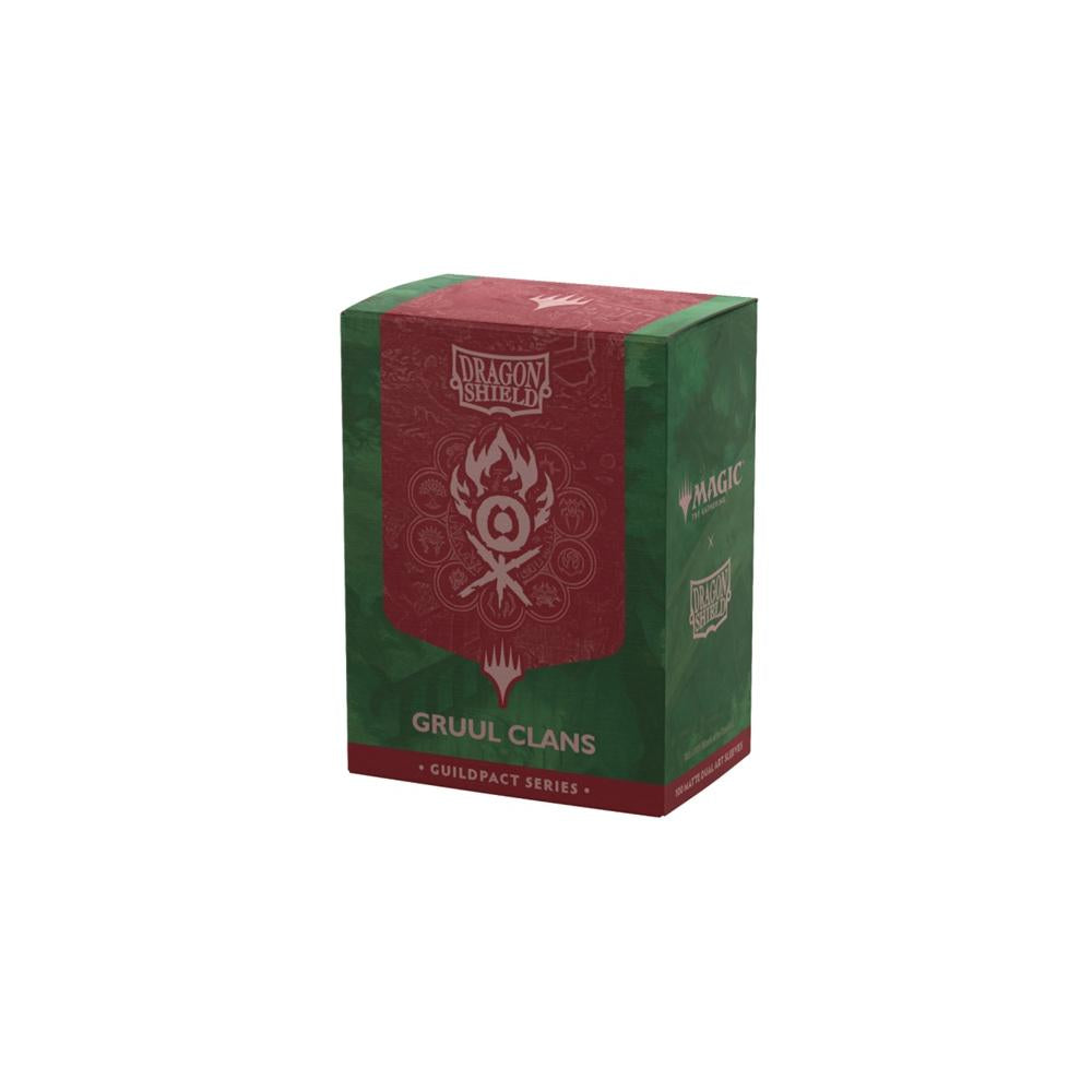 Dragon Shield Magic: The Gathering Matte Dual Art Sleeves: Guildpact Series - Gruul Clans (100ct.)