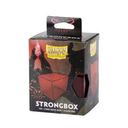 Dragon Shield Strongbox 100+ Card Deck Box - Clear Red