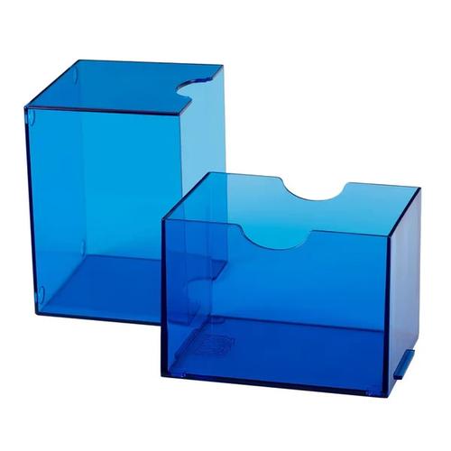 Dragon Shield Strongbox 100+ Card Deck Box - Clear Blue