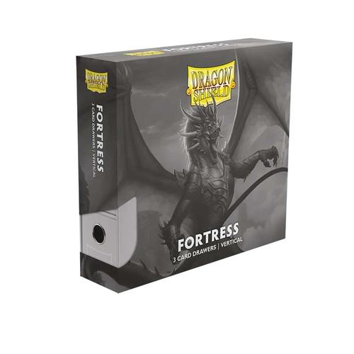 Dragon Shield Fortress Card Drawers Vertical-3XL - White