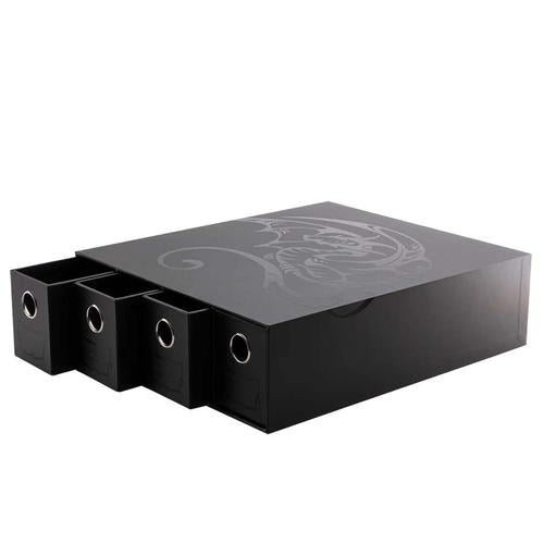 Dragon Shield Fortress Tiroirs de cartes horizontaux-4 - Noir