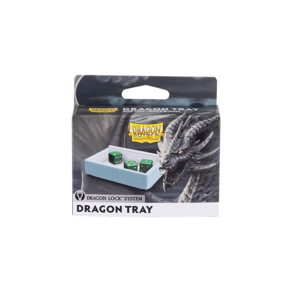 Dragon Shield Dragon Tray - White & Aqua